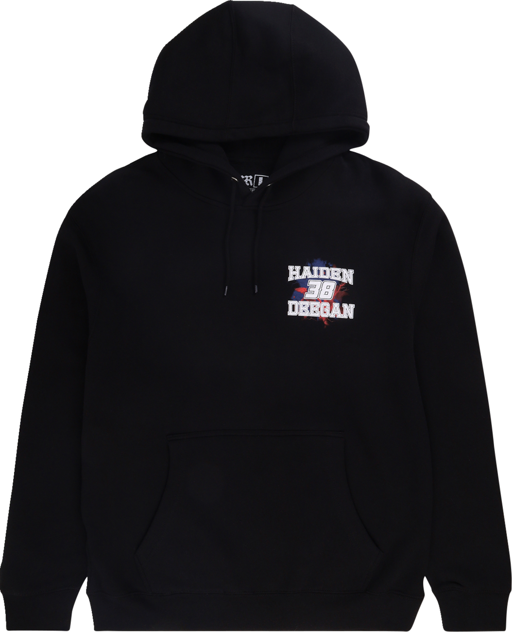 38 Hoodie - Black - 2XL