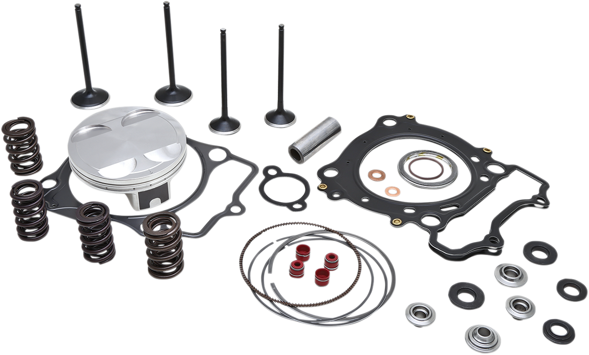 Top End Kit - White Diamond® Valves with Piston Kit - Suzuki DRZ400/LTZ400