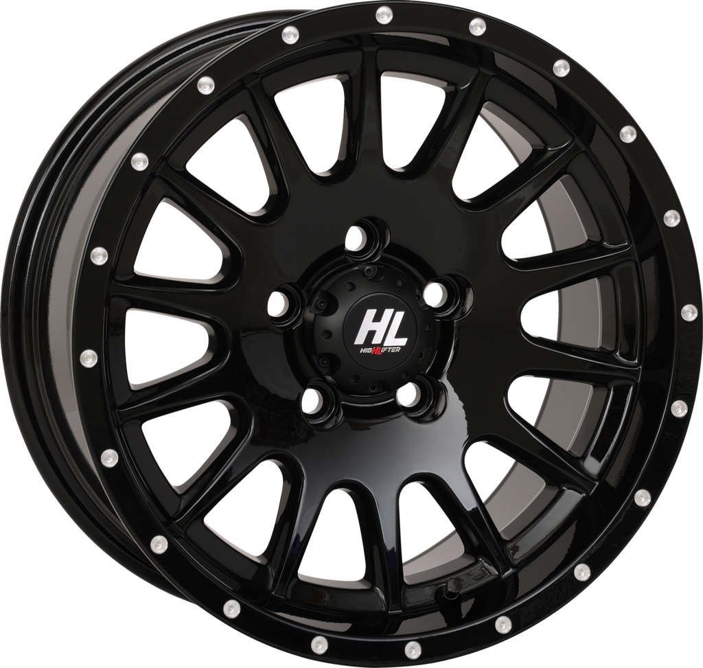 Wheel - HL25 - Front/Rear - Black - 15x7 - 4/137 - 4+3 (+10 mm)