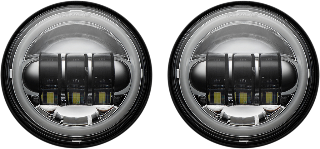4-1/2" Passing Lamps - Chrome