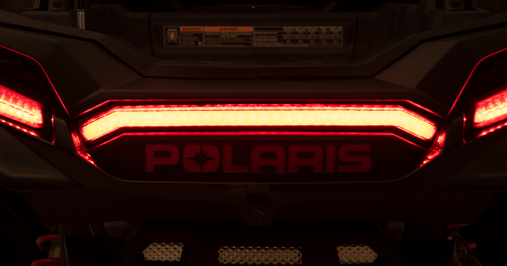 LED Middle Taillight - Polaris - Black