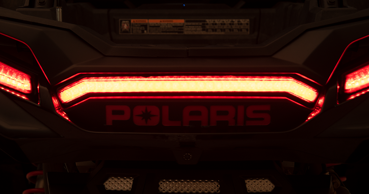 LED Middle Taillight - Polaris - Black