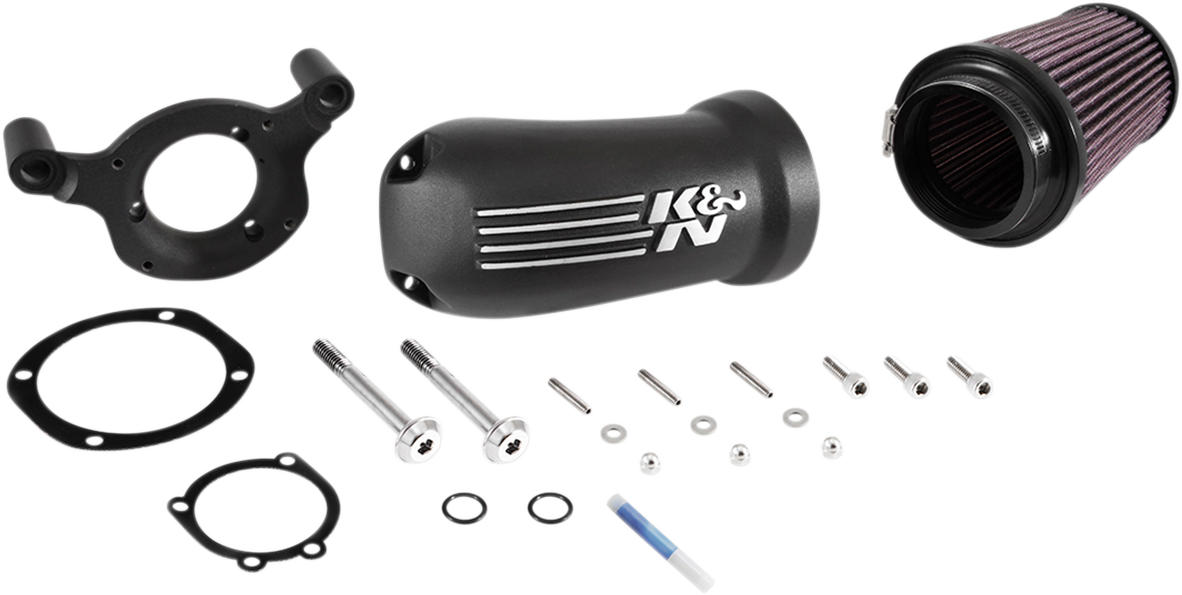 Aircharger® Intake System with Cast Aluminum Intake Tube - Satin Silver