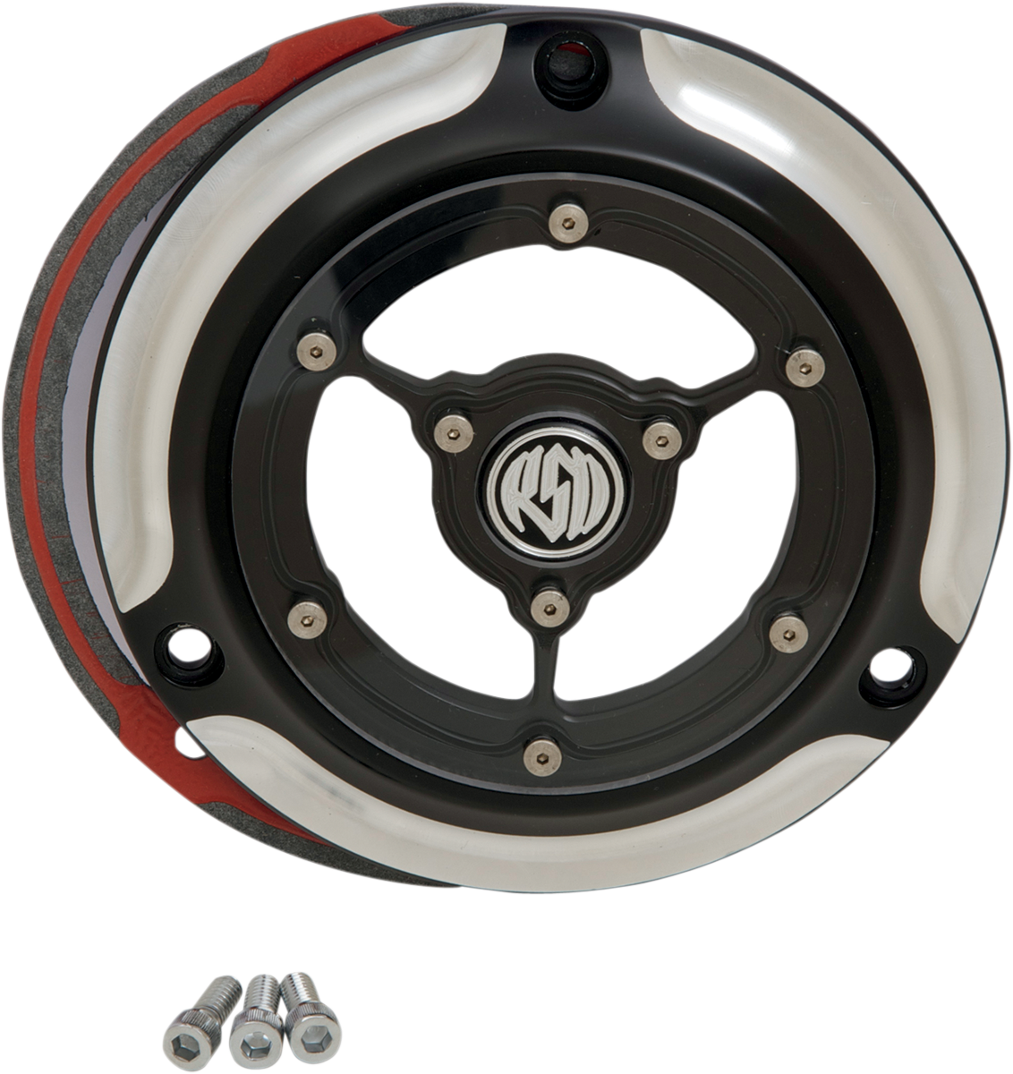 Clarity Derby Cover - Contrast Cut™ - Big Twin