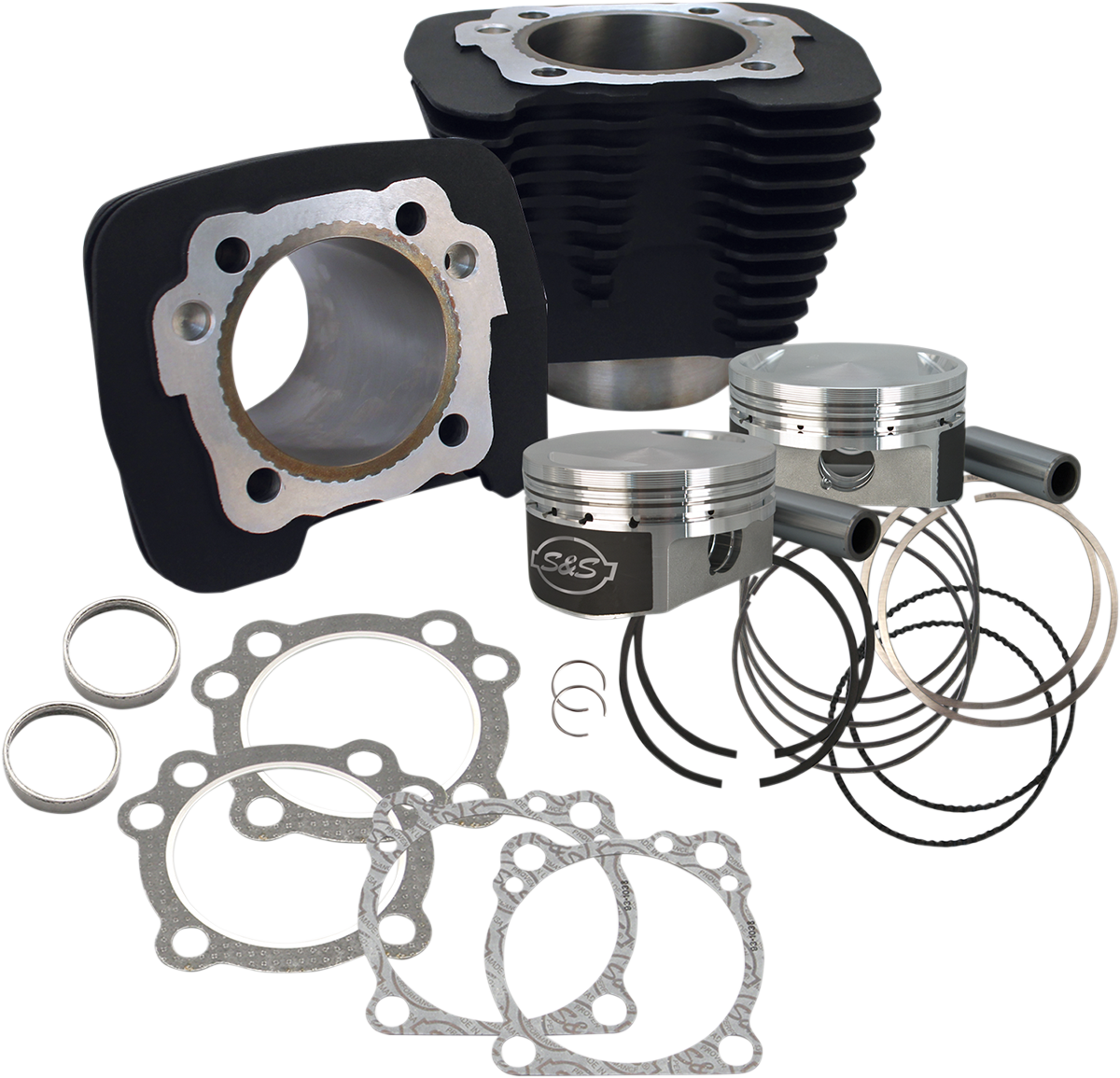 Cylinder Kit - 1200 cc Conversion - 10.3:1 Compression Ratio - Silver - XL