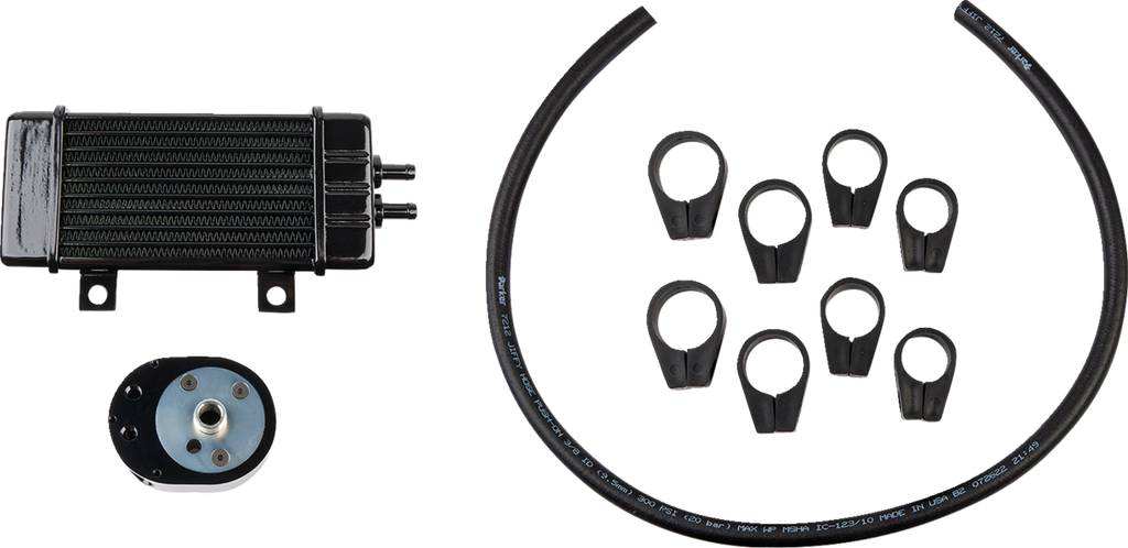 Fan-Assisted Oil Cooler Kit - Low Mount Touring/Trike