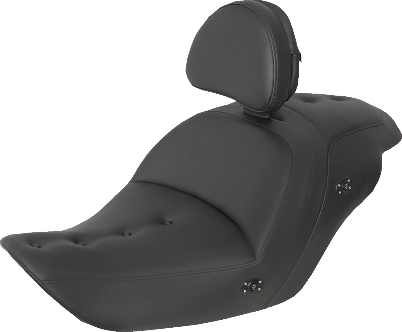 Heated Roadsofa™ Pillow Top Seat - Without Backrest - Black