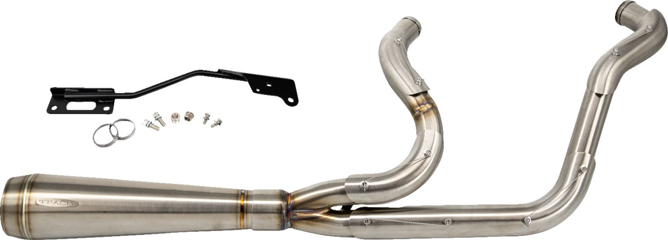 2-into-1 Assault Exhaust System - Black