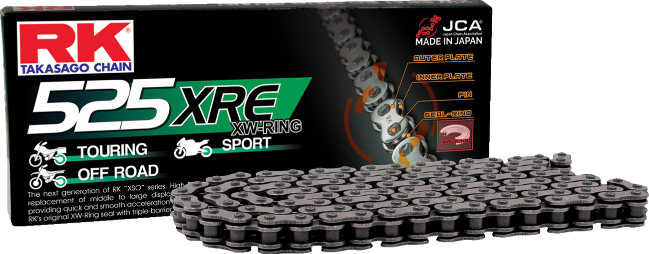 525 XRE - Drive Chain - 116 Links - Gold