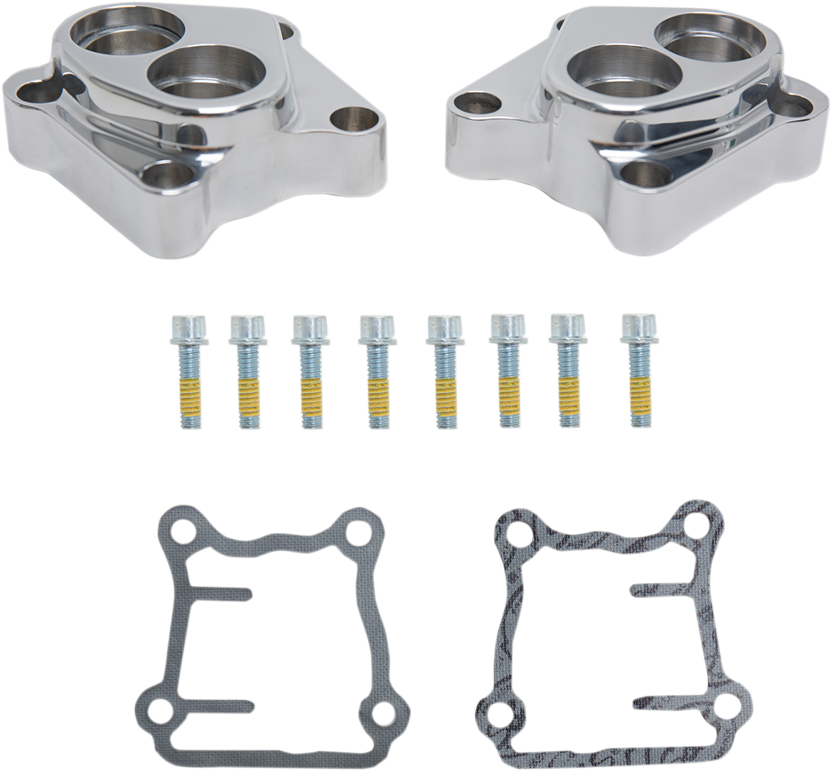 Billet Tappet Covers - Chrome - Twin Cam