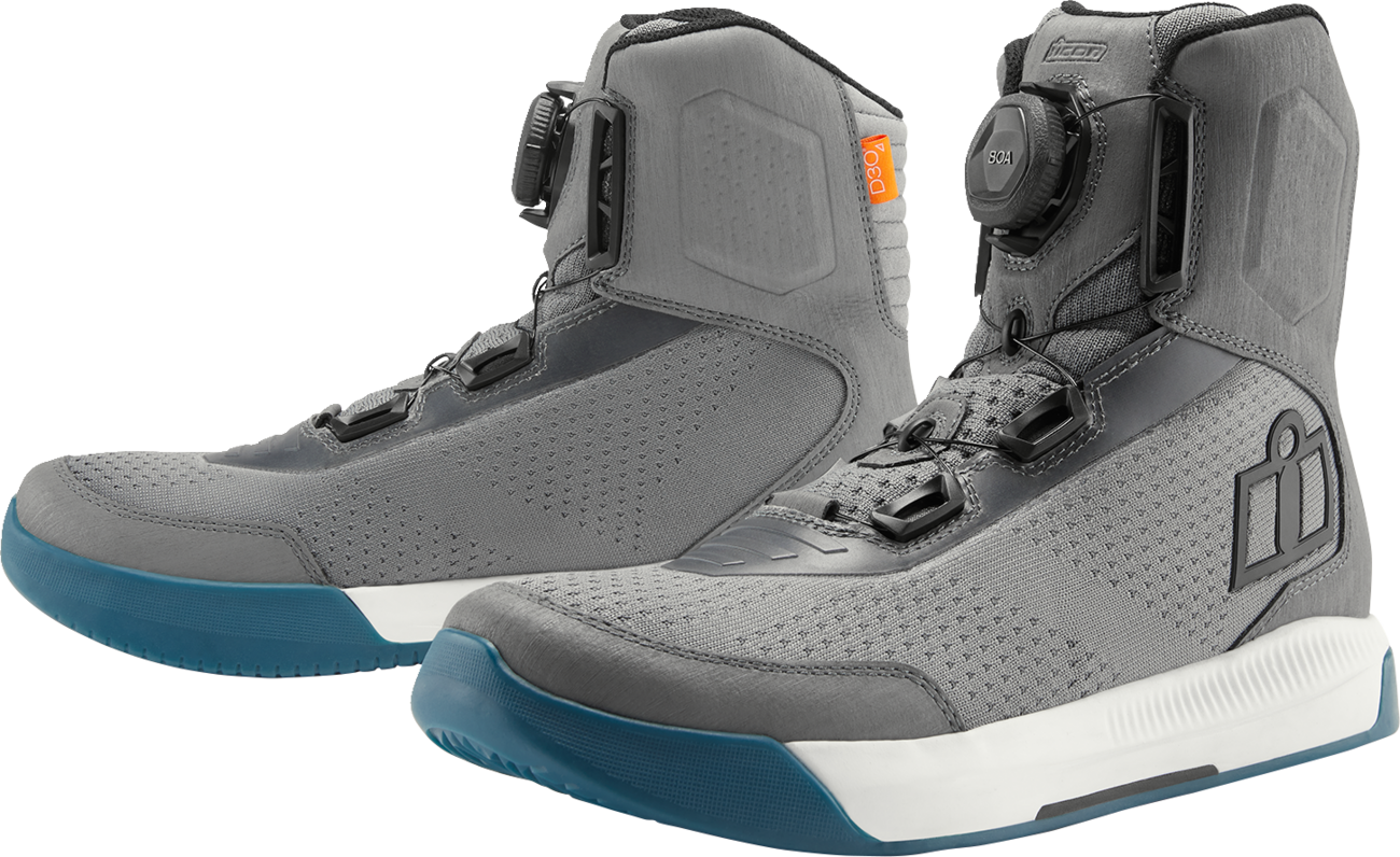 Overlord™ Vented Boots - Gray - US 8.5 / EU 42