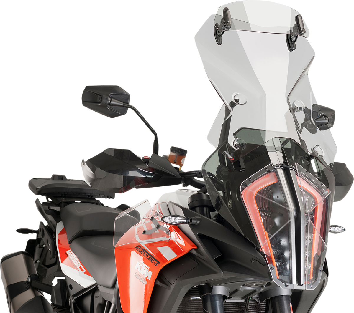 Touring Windscreen w/ Visor - Smoke