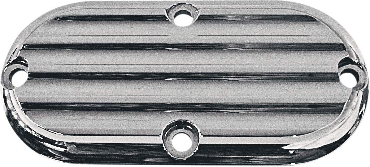 Inspection Cover - Chrome - Finned
