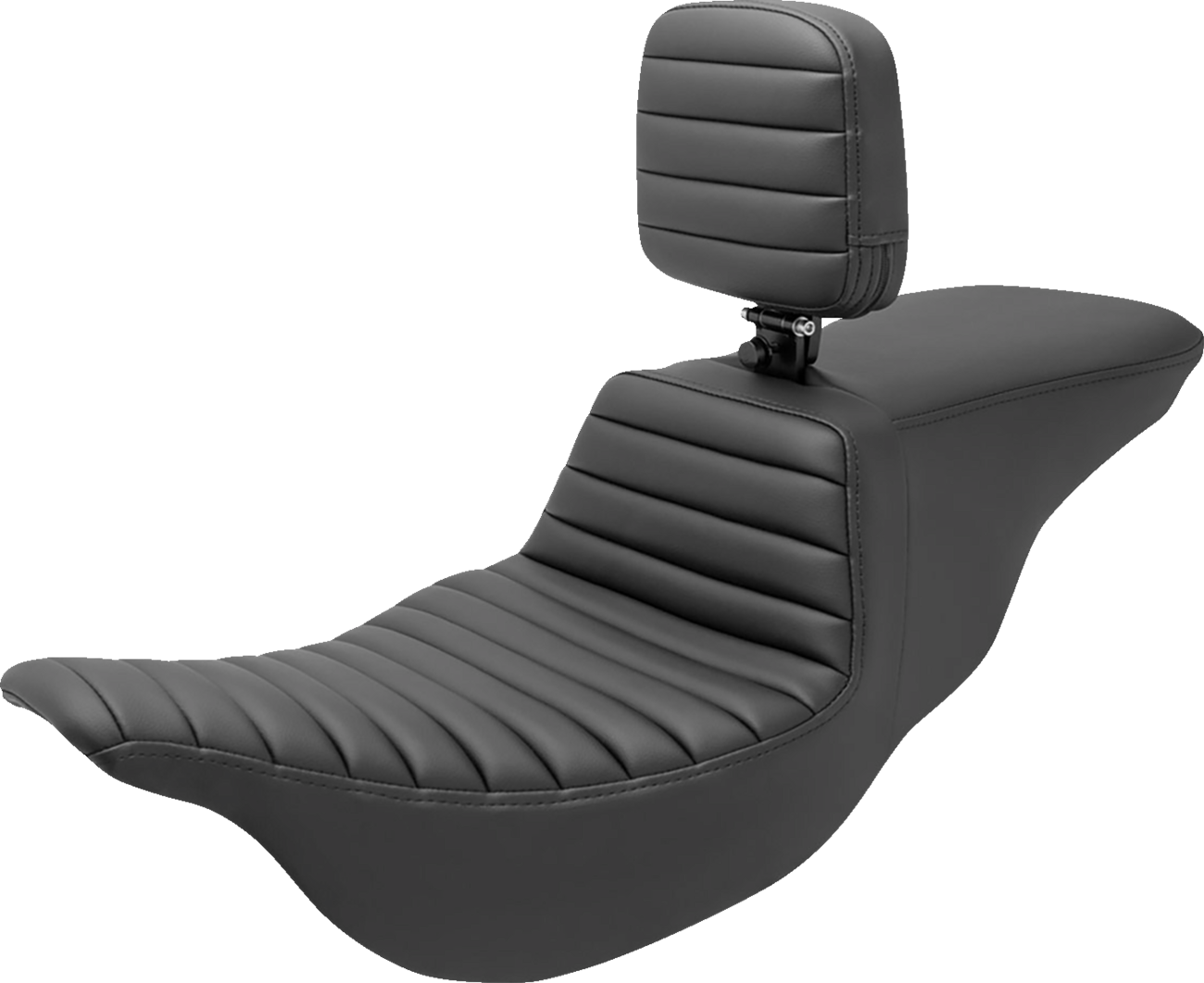 Tour Step-Up Seat - Smooth - Black - FL '97-'07