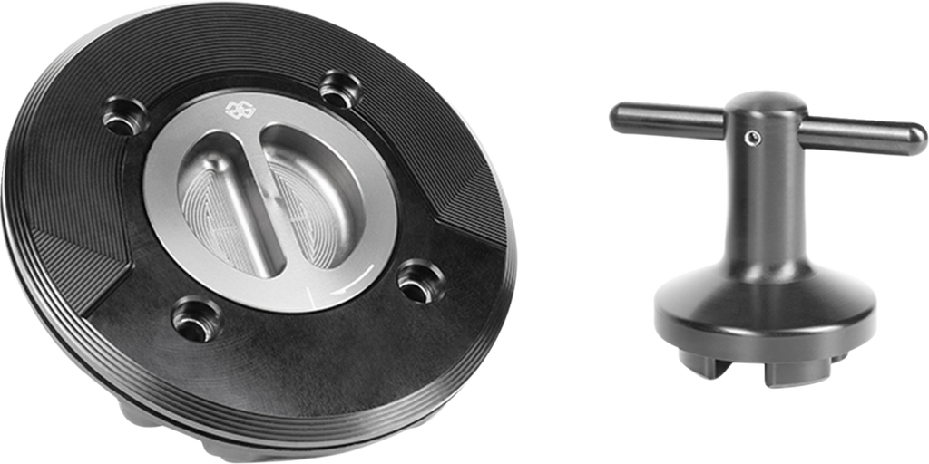 Fuel Filler Cap - Black - Kawasaki