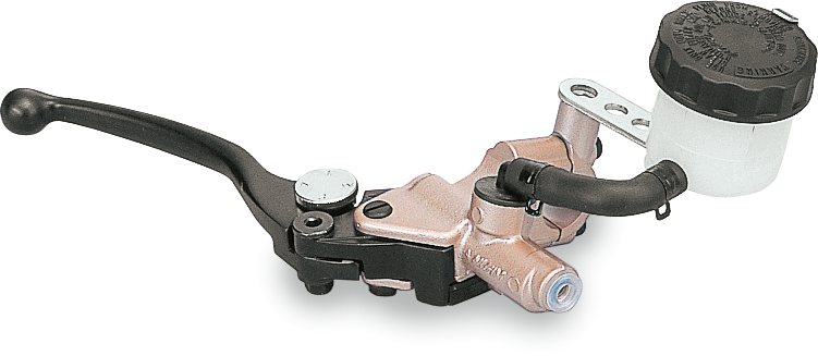 Brake Master Cylinder Kit - 5/8" - Black/Gold