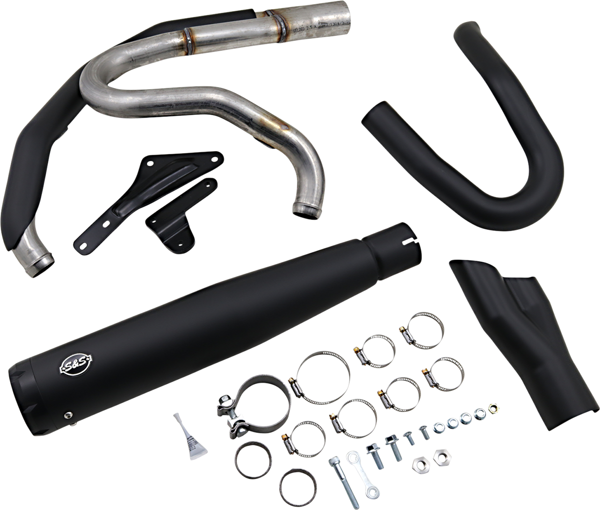 2:1 Exhaust for M8 Softail - Chrome