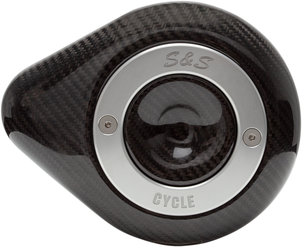 Teardrop Air Cleaner Cover - Chrome