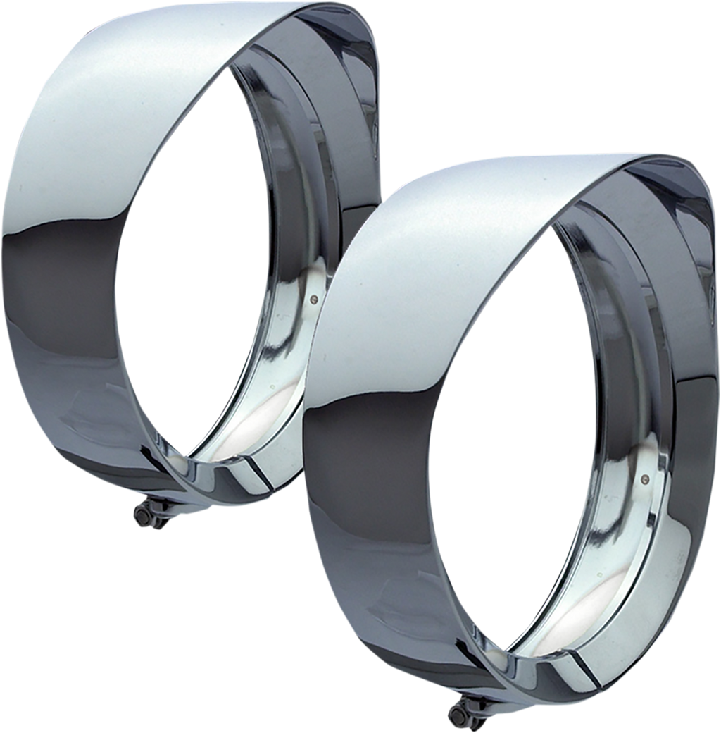 Trim Ring - 4-1/2" - Mariah - Chrome