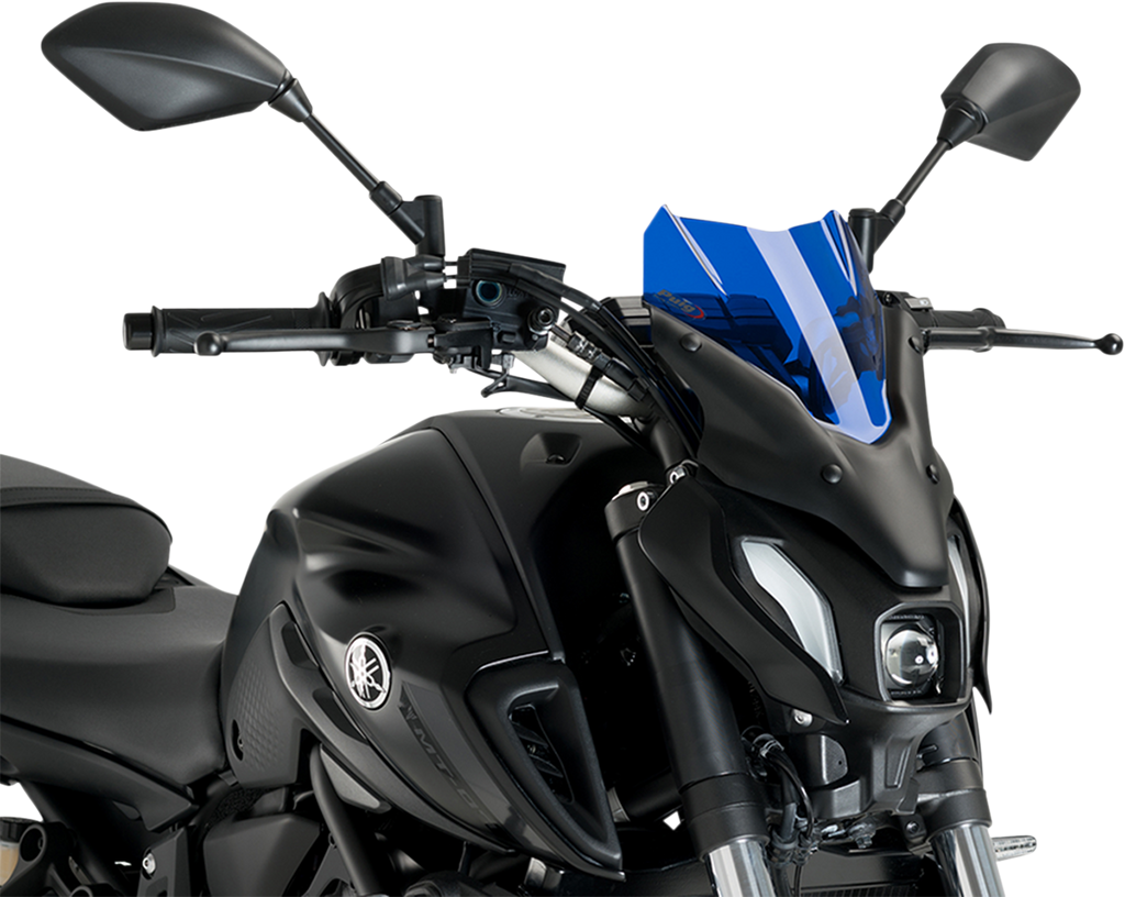 New Generation Windscreen - 12-1/2" - Black - MT-07
