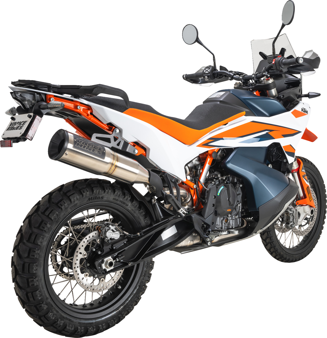 Adventure Hi-Output 450 Slip-On Muffler - Stainless Steel