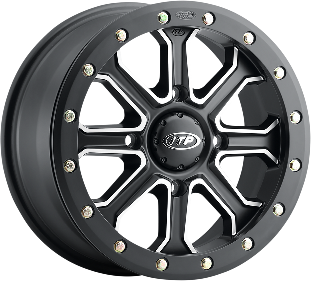 Wheel - Inertia - Front - Black - 14x7 - 4/137 - 6+1 (+50 mm)