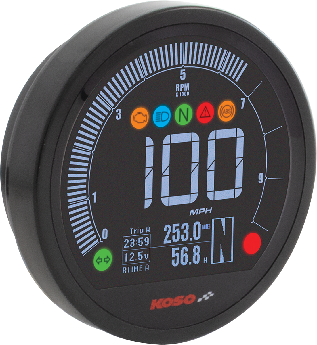 DL-04 Multifunction Gauge - Black - BMW - R Nine T®