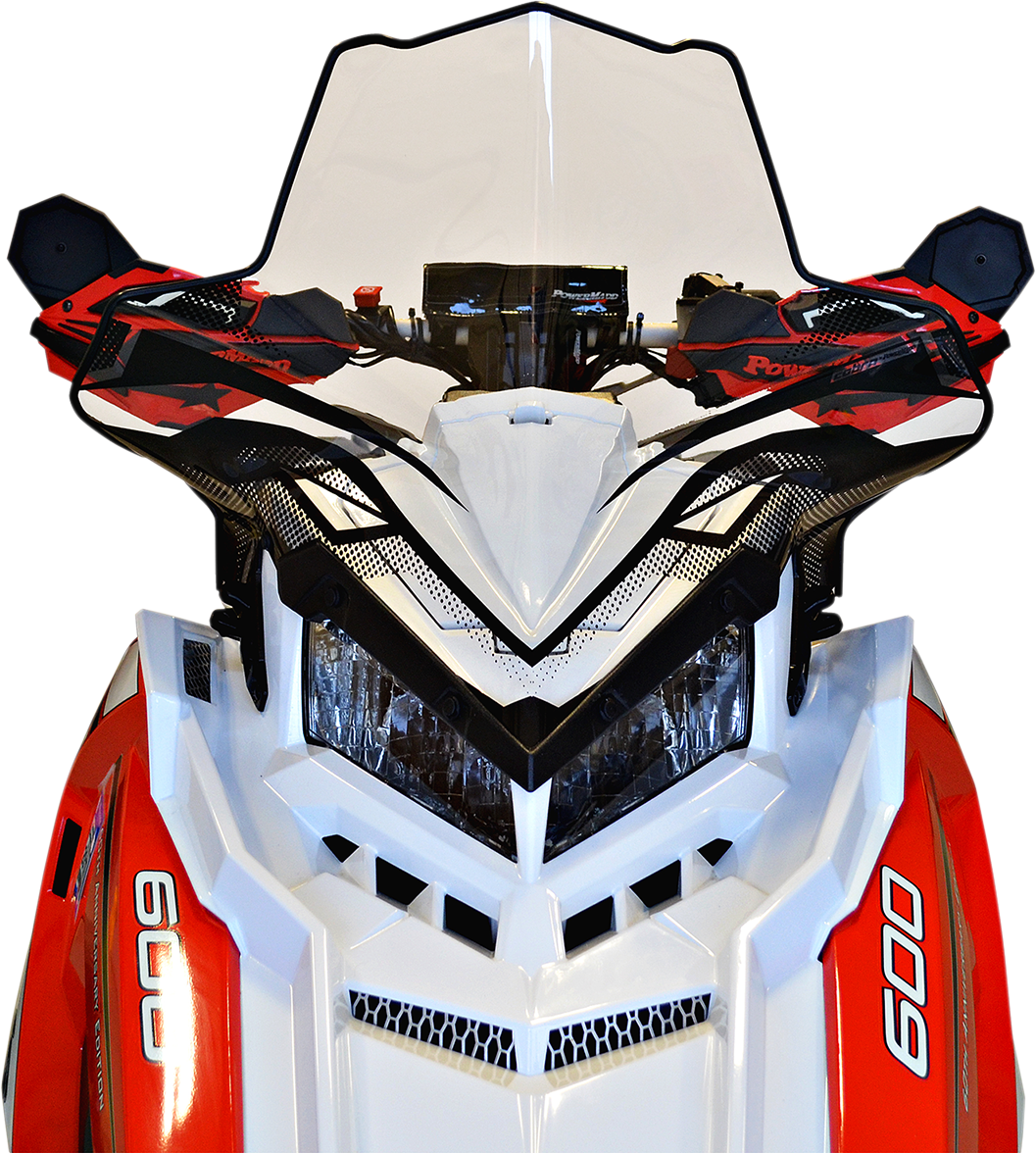 Windshield - Mid - 18.5" - Polaris