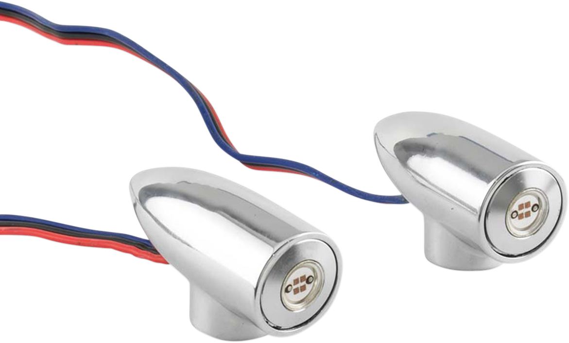 LightningBullet - Marker LIghts - Amber/White - Black