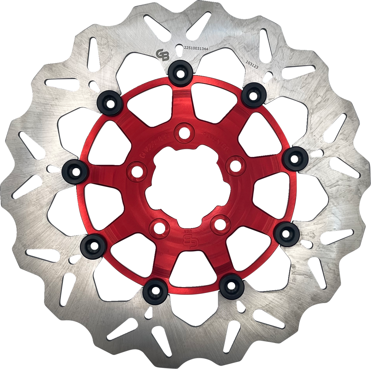 Brake Rotor - Front - Orange
