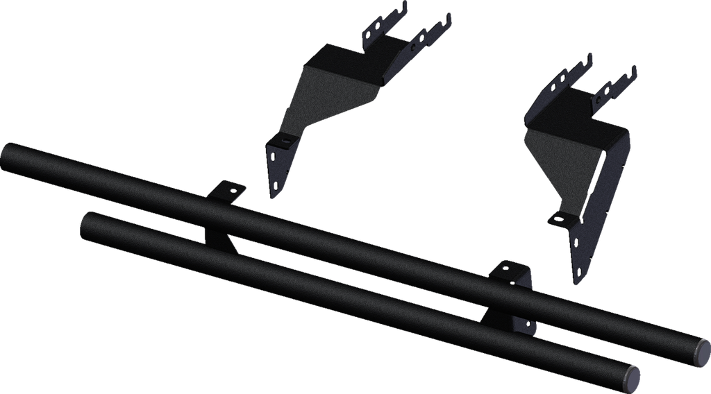 Rear Bumper - Black - Polaris Ranger