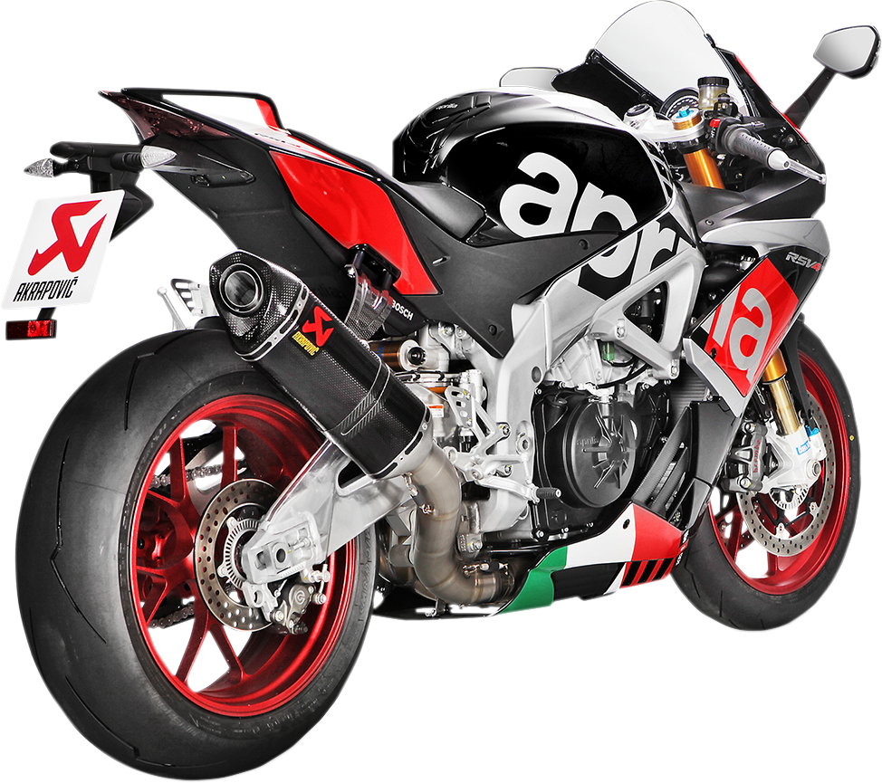 Evolution Exhaust - Titanium/Carbon Fiber