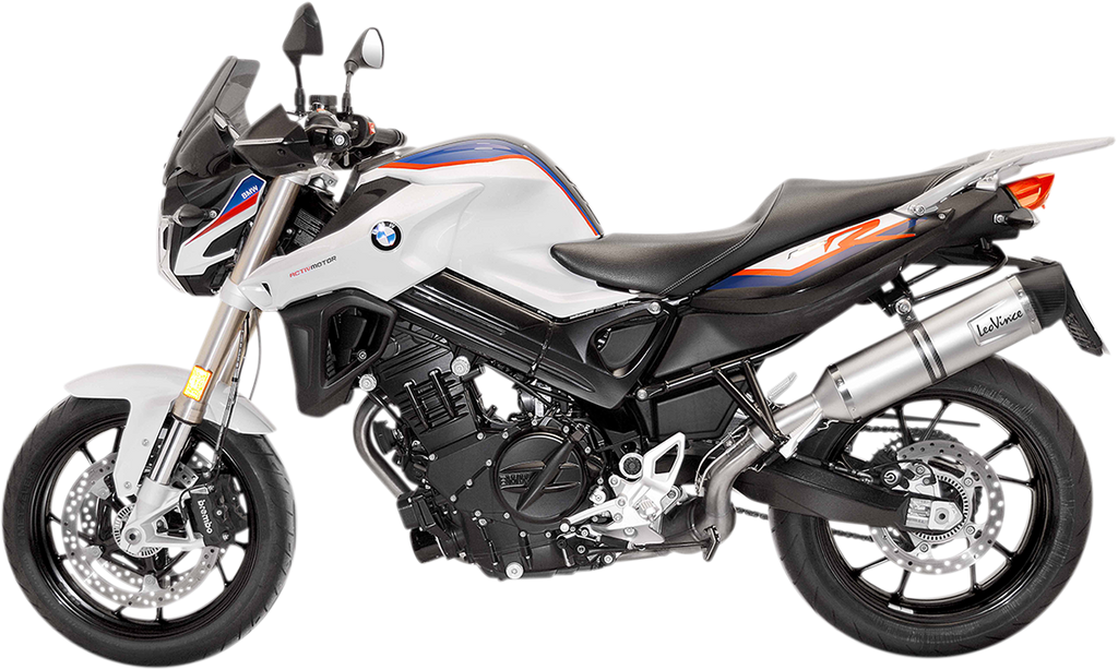 LV One EVO Slip-On Muffler - BMW 800 - Stainless Steel