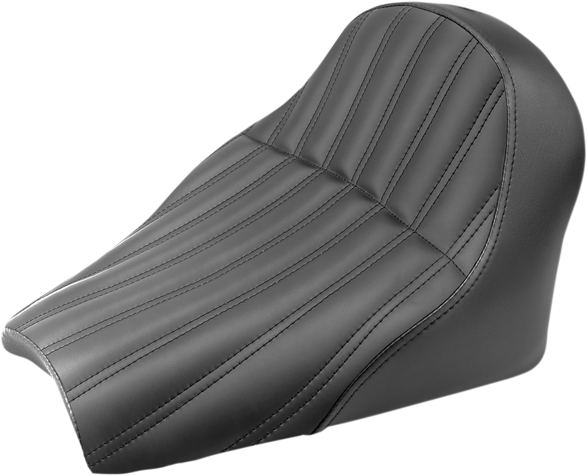 Knuckle Solo Seat - Black - Scout Bobber