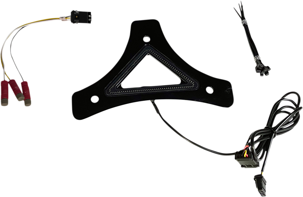 LED Backrest Light - Run/Brake - Chrome
