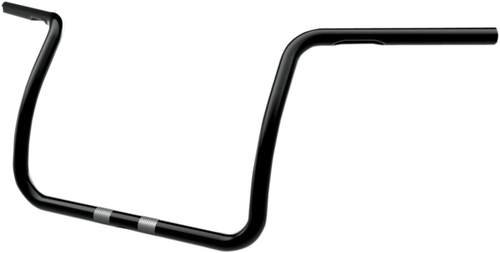 1" 2+2 Custom Sweeper Handlebar - Narrow - Black