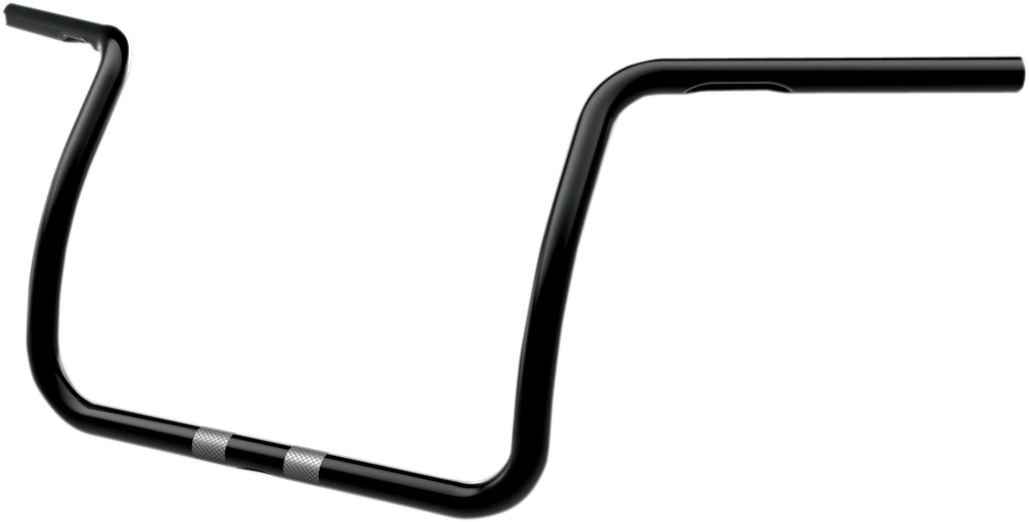 1" 2+2 Custom Sweeper Handlebar - Narrow - Black