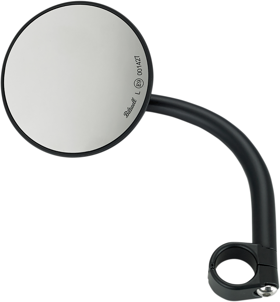 Mirror - Utility - Side View - Round - Clamp-On - Chrome - 1"
