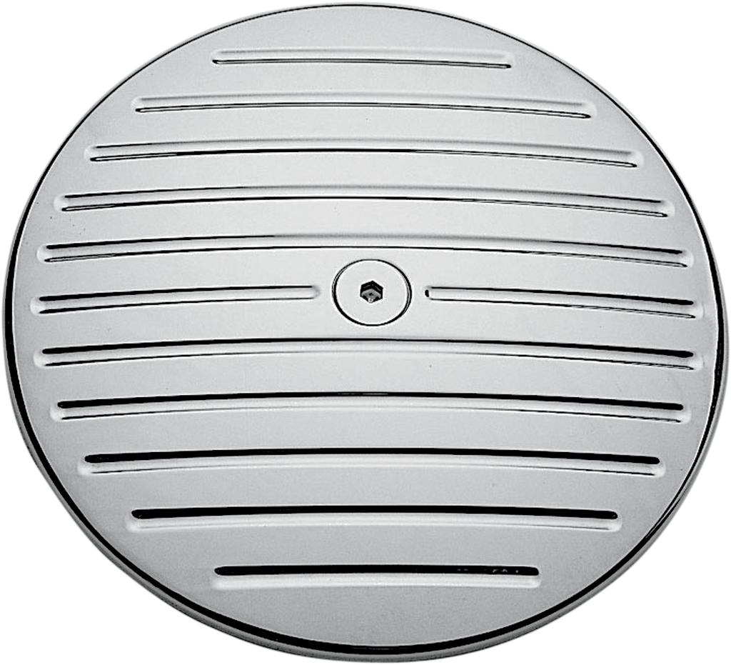 Millenium Air Cleaner insert - Smooth Chrome