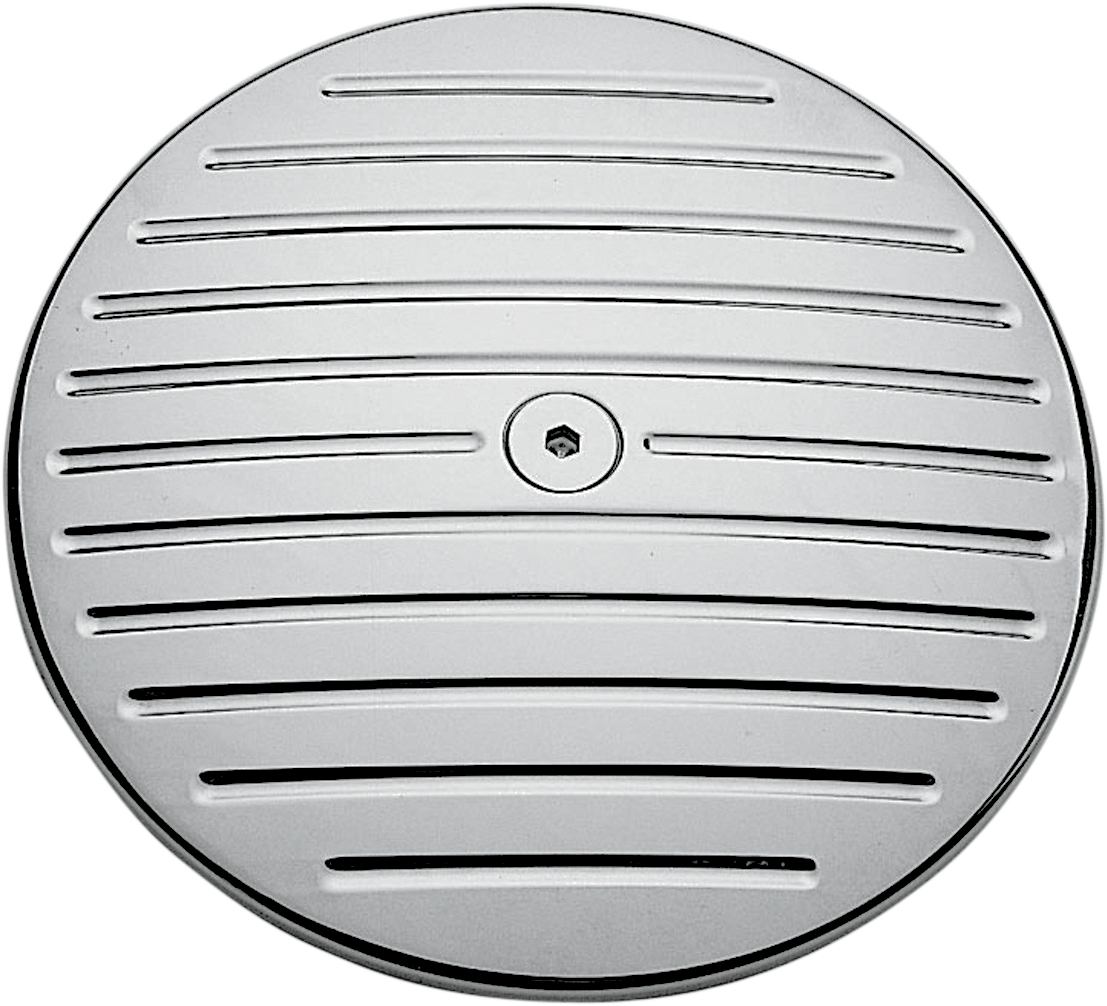 Millenium Air Cleaner insert - Smooth Chrome