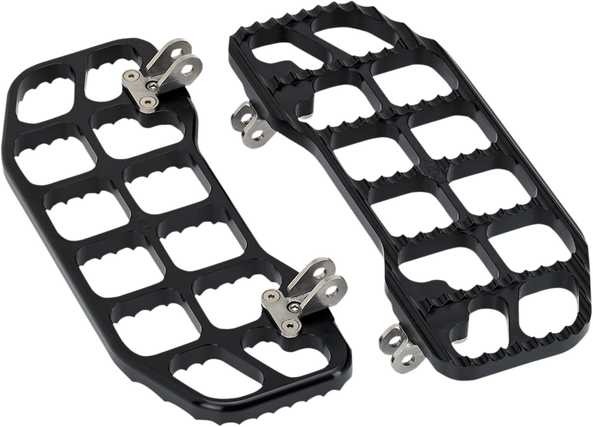 Serrated Floorboards - Black