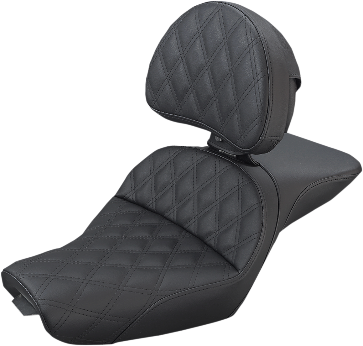 Explorer Seat - With Backrest - Lattice Stitched - Black - XL '04-'22