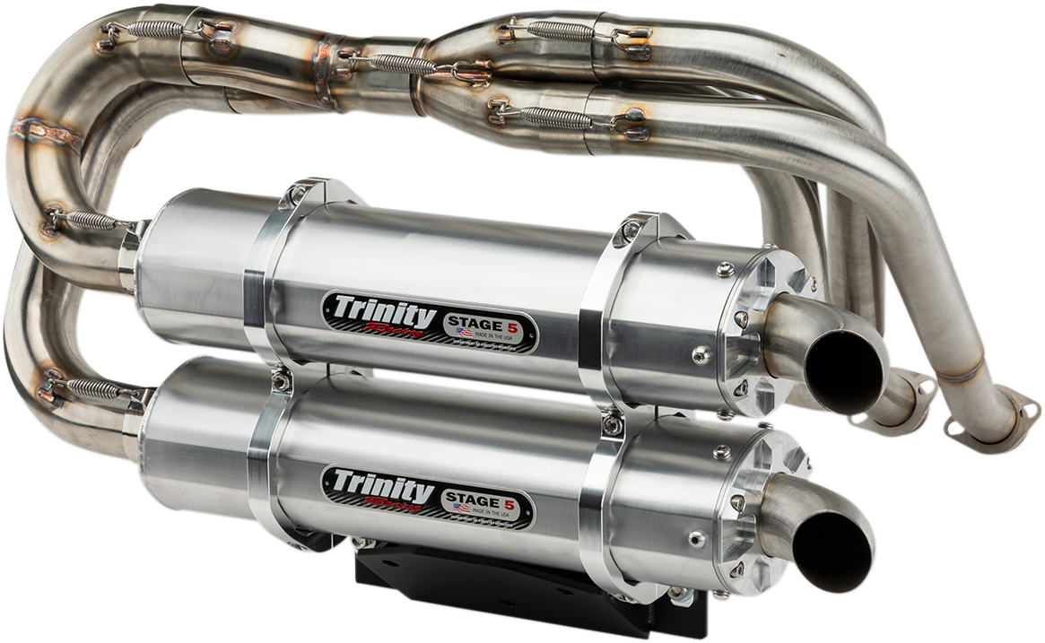 Stage 5 Slip-On Muffler - Cerakote® Black