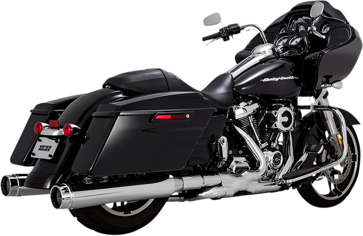 4-1/2" Torquer Slip-On Mufflers - Chrome