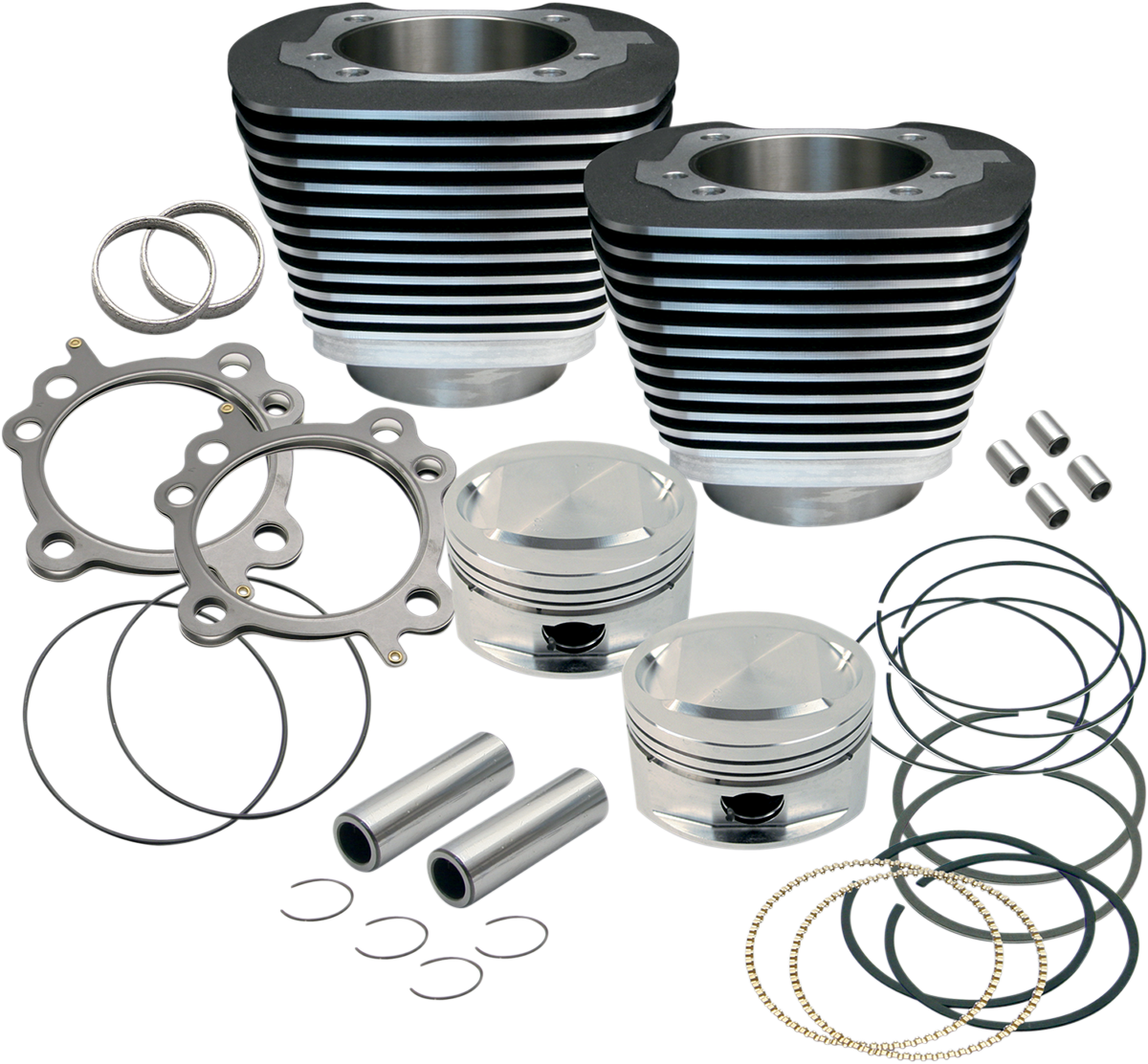 95" Big Bore Cylinder Kit - Silver - Twin Cam