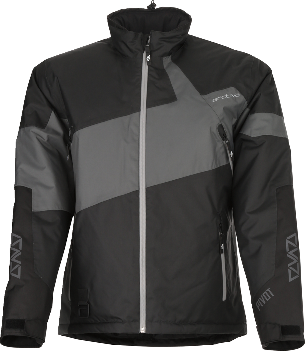 Pivot 6 Jacket - Black/Blue/Hi-Vis - Small