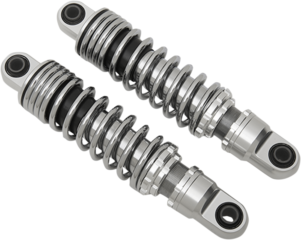 Premium Ride-Height Adjustable Shocks - 13.5" - Standard - Chrome