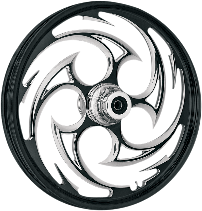 Wheel - Savage Eclipse - Front - Single Disc/without ABS - Black Eclipse - 16x3.5 - '00-'06 FLST