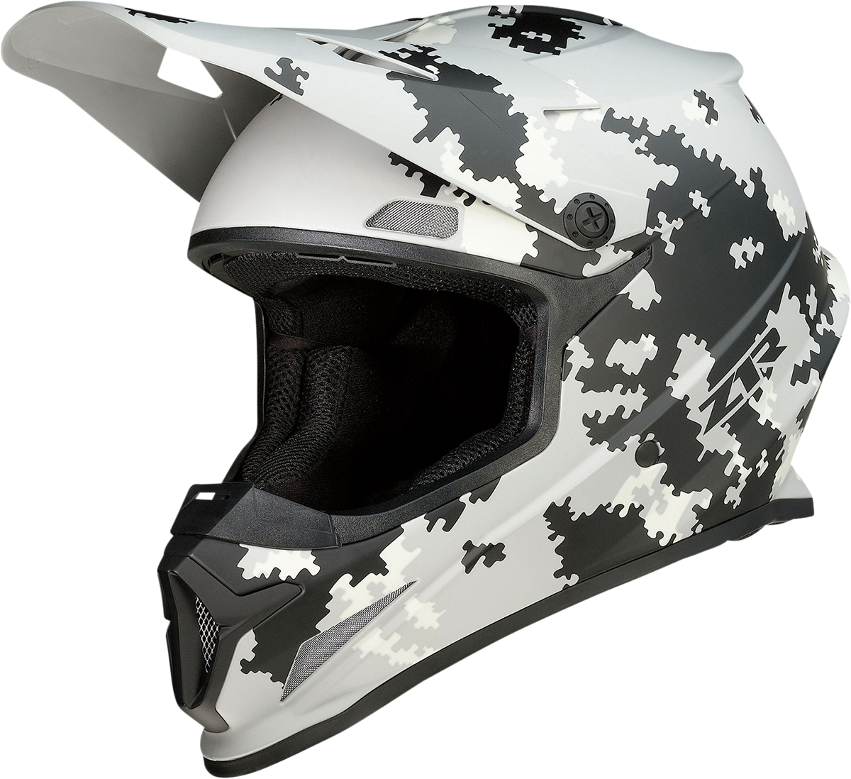 Rise Helmet - Digi Camo - Blue - Small