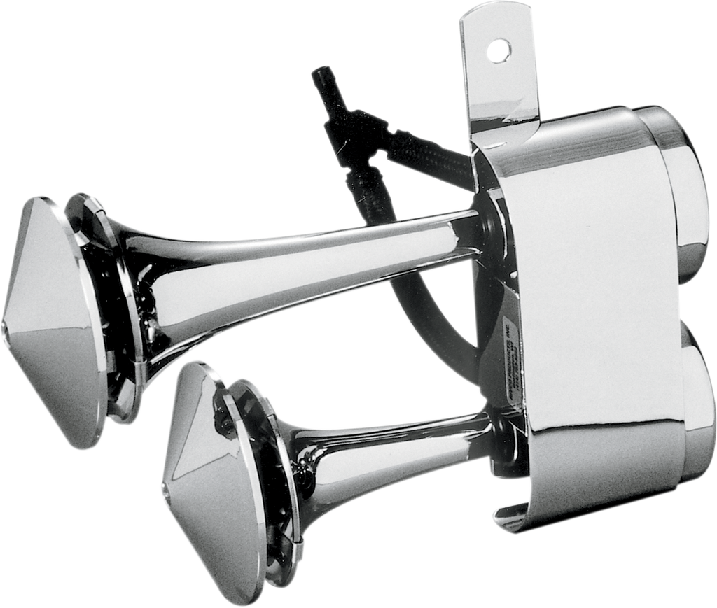 Dual - Air Horns - Chrome